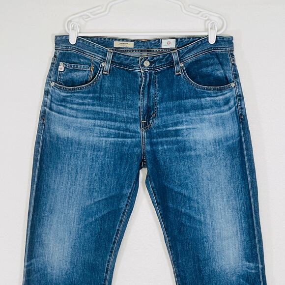 AG Adriano Goldschmied Men's 36x34 The Protege Straight Leg Blue Denim Jean USA - Picture 10 of 10